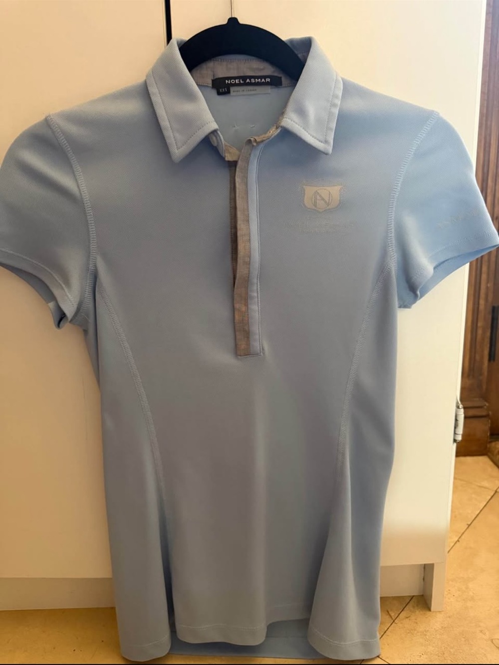 Noel Asmar women’s Light Blue Polo Shirt